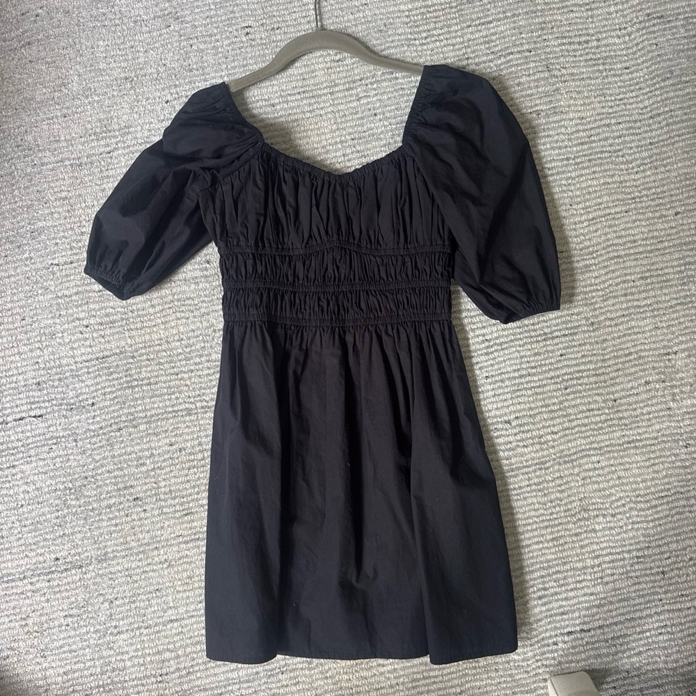 Faithfull the Brand Black Mini Dress